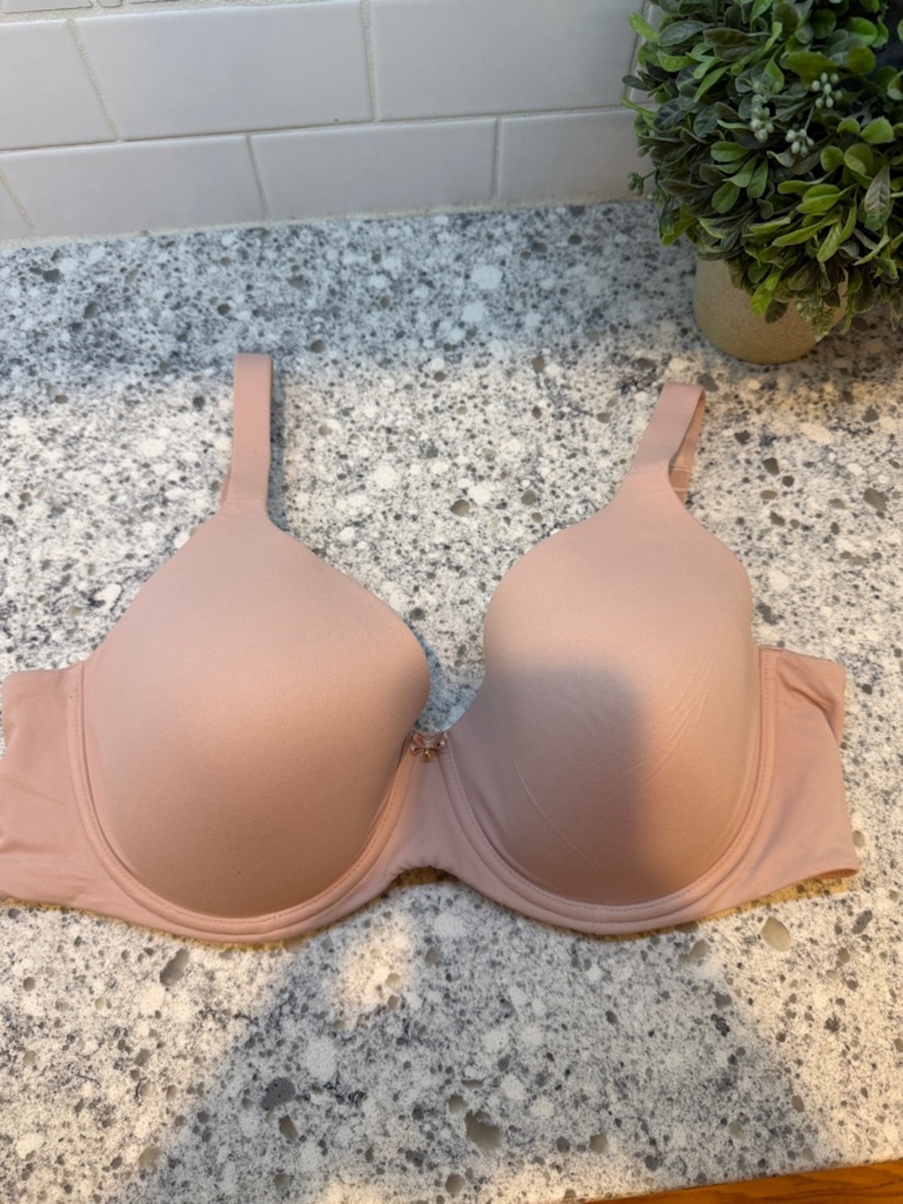 Soma Embraceable Perfect Coverage punish nude bra size 42D